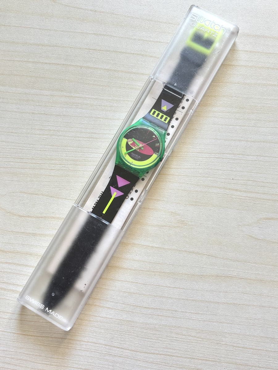Swatch Uhren: Swatch Sammeln Uhr transparent  – Gebraucht aus Grenchen von chththl 6