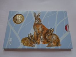 Münzsatz 2020 Hase Stgl - Complet avec carton