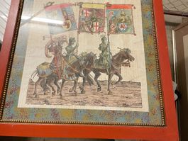 Lithografie Triumphzug Kaiser Maximilians