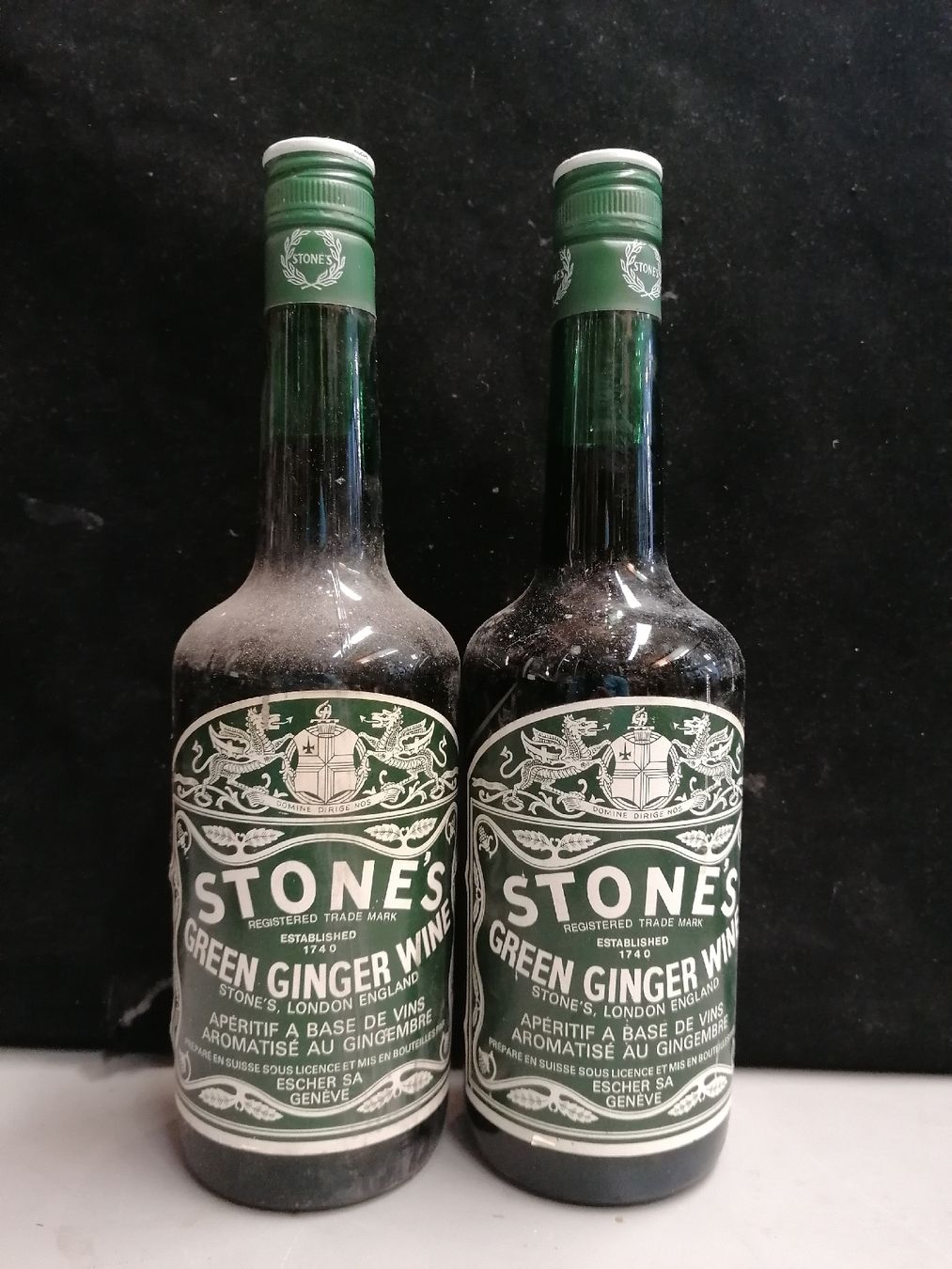 Spirituosen: 2 BOUTEILLES STONE'S GREEN GINGER WINE – Gebraucht aus Genève von Leboucheoreilles