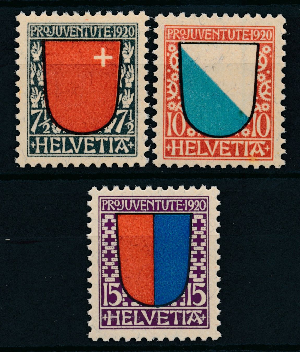 Tutti i francobolli: Pro Juventute Serie 1920 ** – Nuovo (secondo la descrizione) da Bonau venduto da Profila3