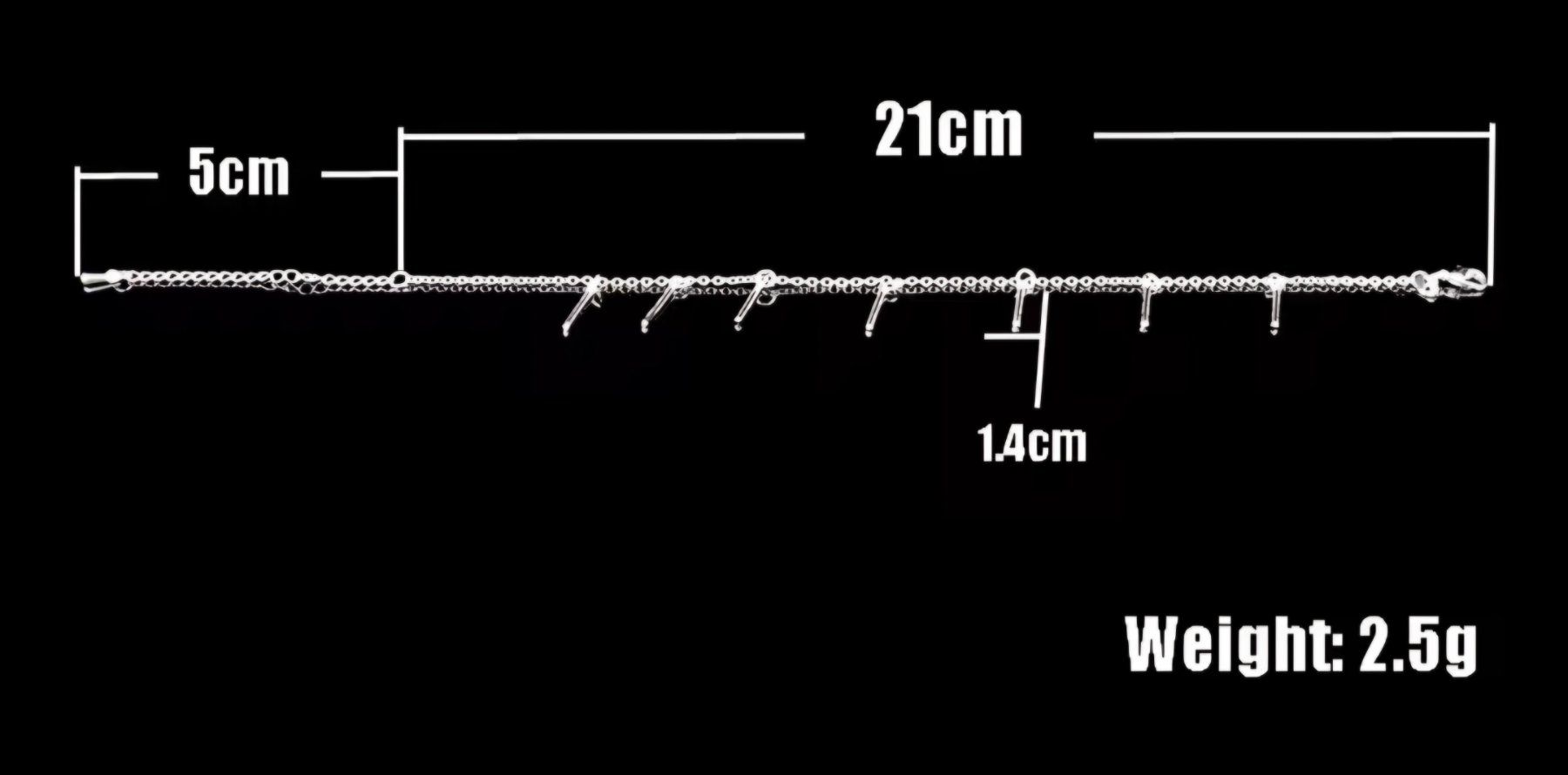 Catenine: Fusskette 925 Sterling Silber(NEU) – Nuovo (secondo la descrizione) da Zürich venduto da Edelshop 3