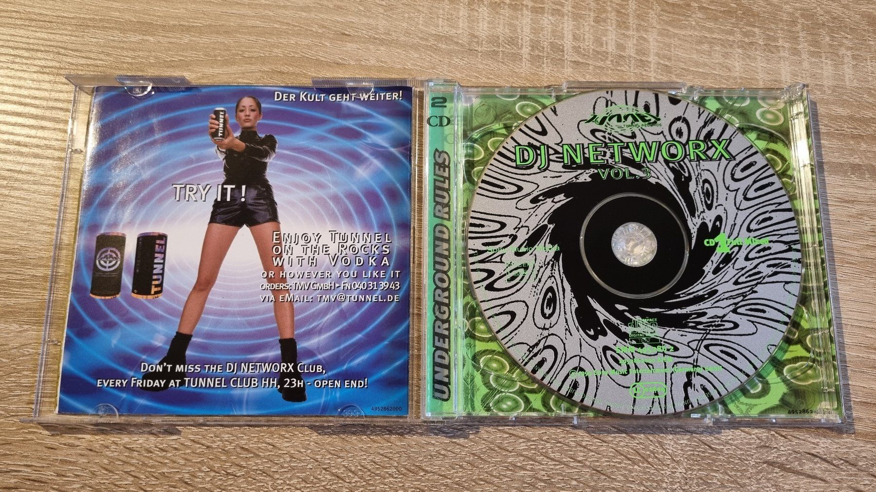 CDs: DJ Networx - Underground Rules Vol. 3 – D'occasion à Hagenbuch ZH par lecterr55 1
