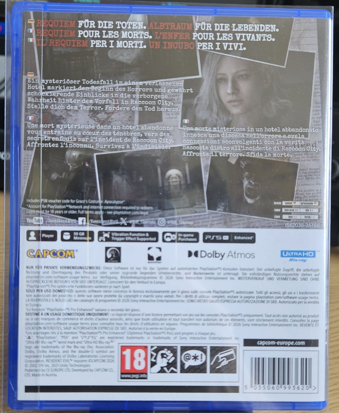 Sony Spiele: Resident Evil Requiem - PS5 - Comme neuf – Neu (gemäss Beschreibung) aus Pully von Hookkingdom68 1