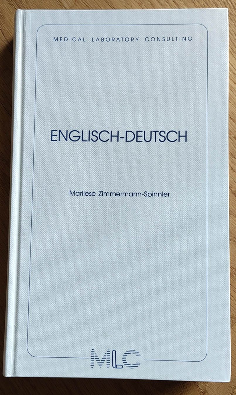 Libri: Medizinisches Wörterbuch Englisch-Deutsch – Usato da Zürich venduto da kba_579s