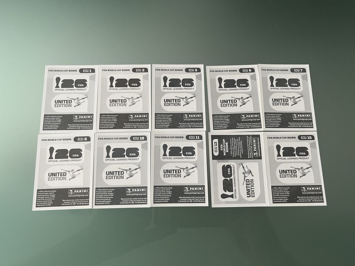 Panini Carte collezionabili: Paninis, 59 stickers, groupes E & F – Nuovo (secondo la descrizione) da Corgémont venduto da dam_8lw7 3