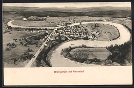 Bremgarten /AG, Totalansicht mit Blick a