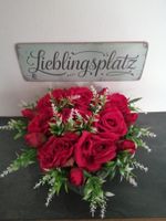 🎯Rosen Deko im Metallherz