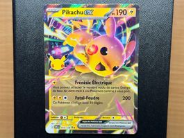 Pikachu EX (054/128) - 30ᵉ Anniversaire - 30C FR