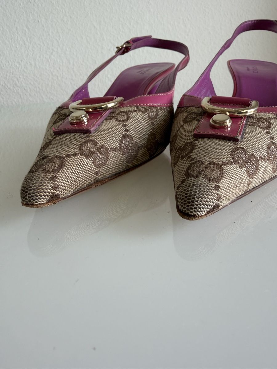 Gucci Chaussures femmes: Slingback monogramme Gucci vintage – D'occasion à Cressier FR par Kvito4ka 5