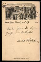 Vorläufer-Lithographie Bastei /Sächs. 