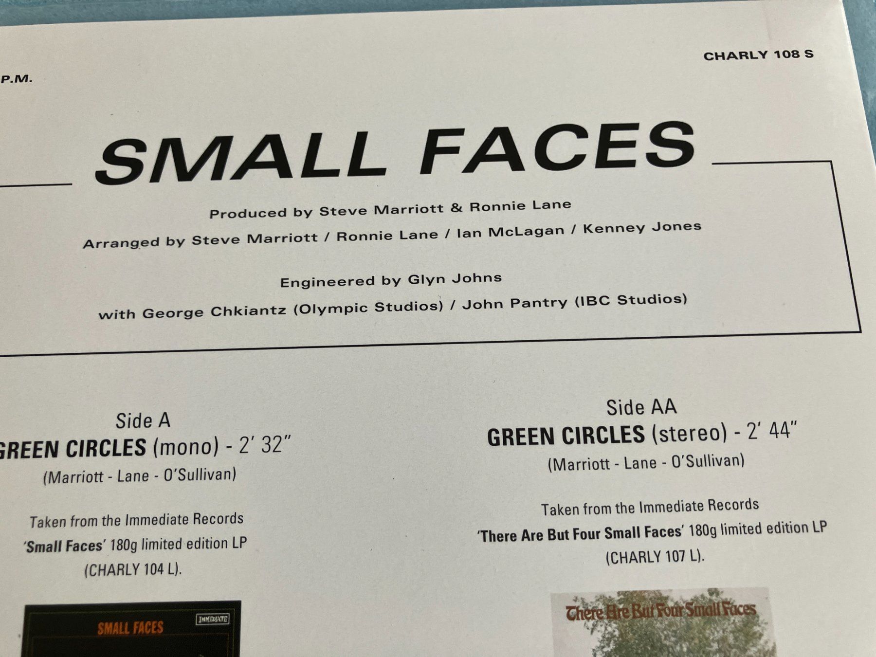 Vinyles: Small Faces – Neuf (Voir description) à Aarwangen par Jukebox3 3