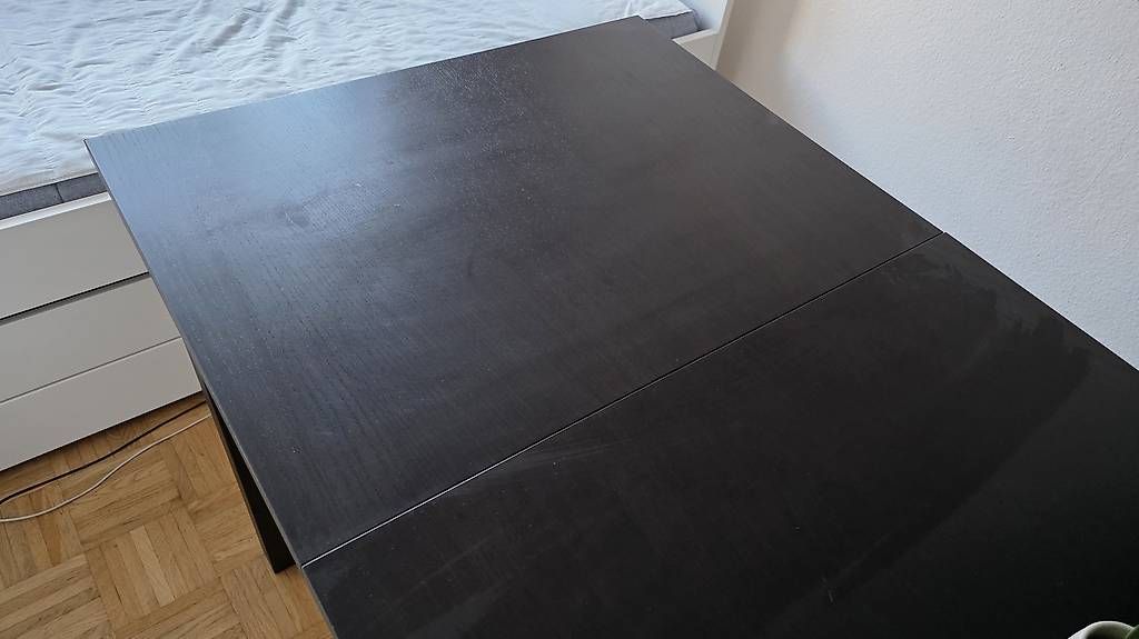 Tavoli: IKEA Bjursta Ausziehtisch Schwarz  – Usato da Zürich venduto da erz_j869 1