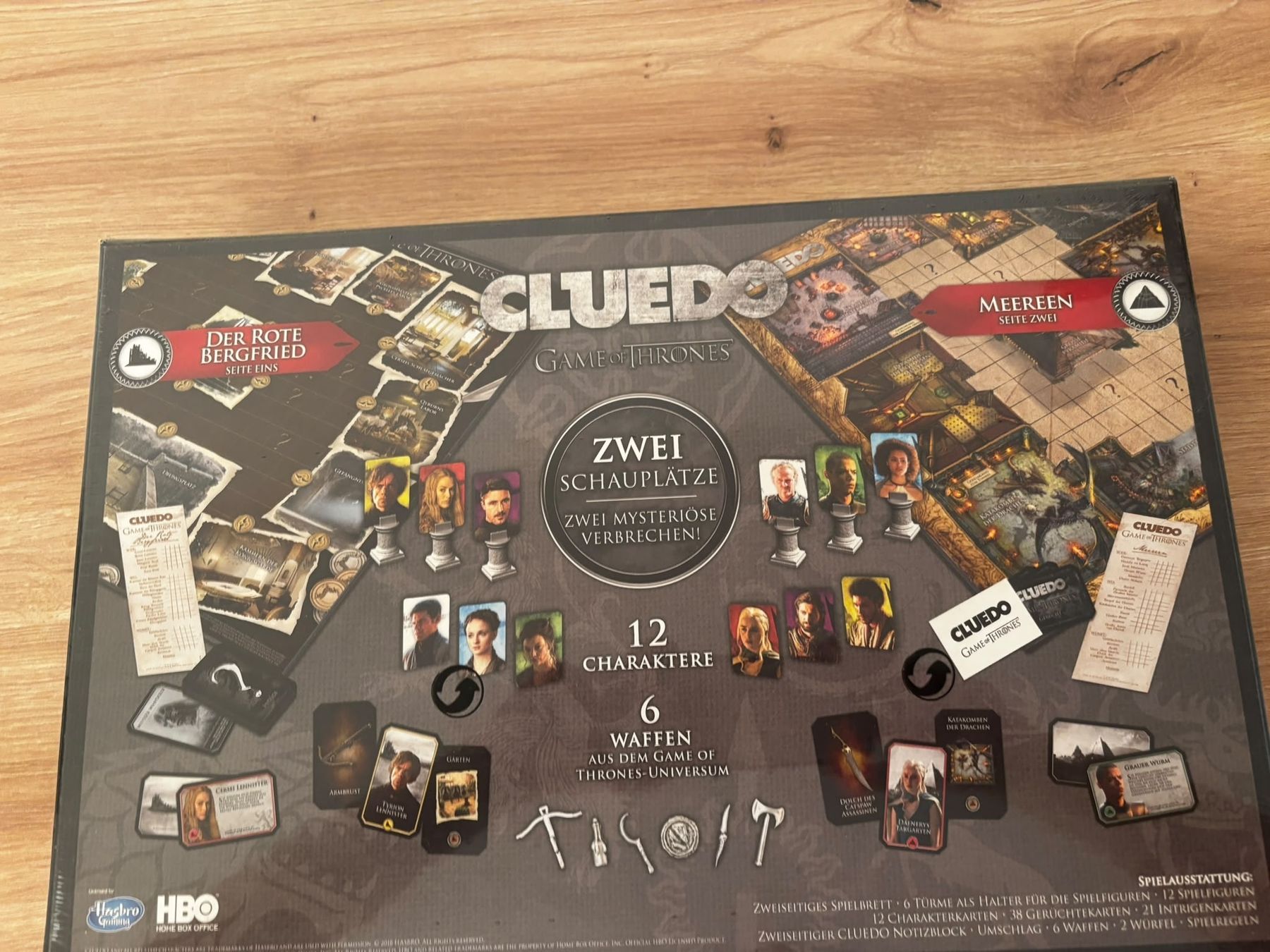 Giochi: Cluedo game of thrones  – Nuovo e nell'imballaggio originale da flüh venduto da bj123 1
