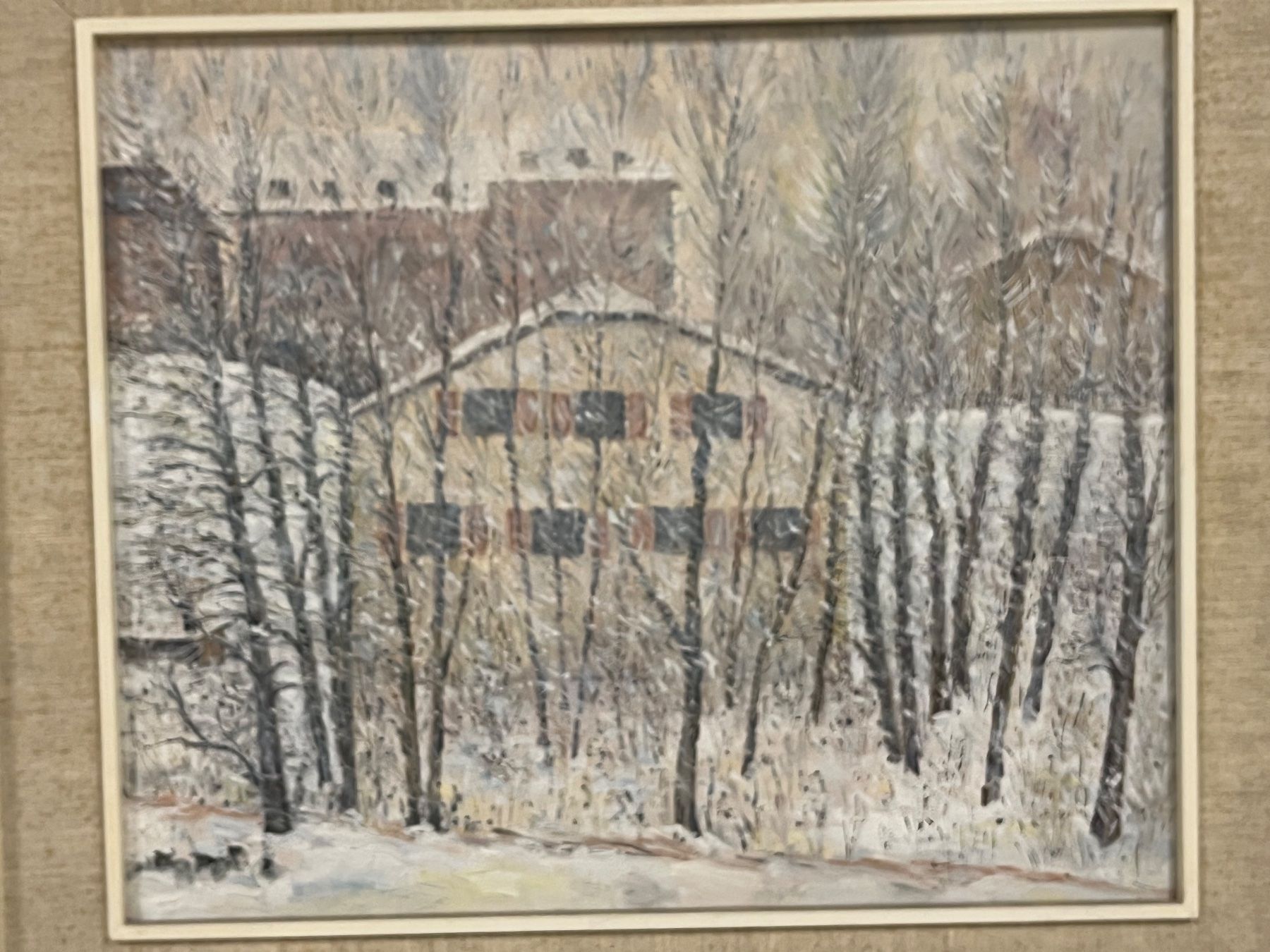 Dipinti: Eine traumhafte Winterlandschaft ÖlGemälde – Usato da Basel venduto da PAUL_ART 1