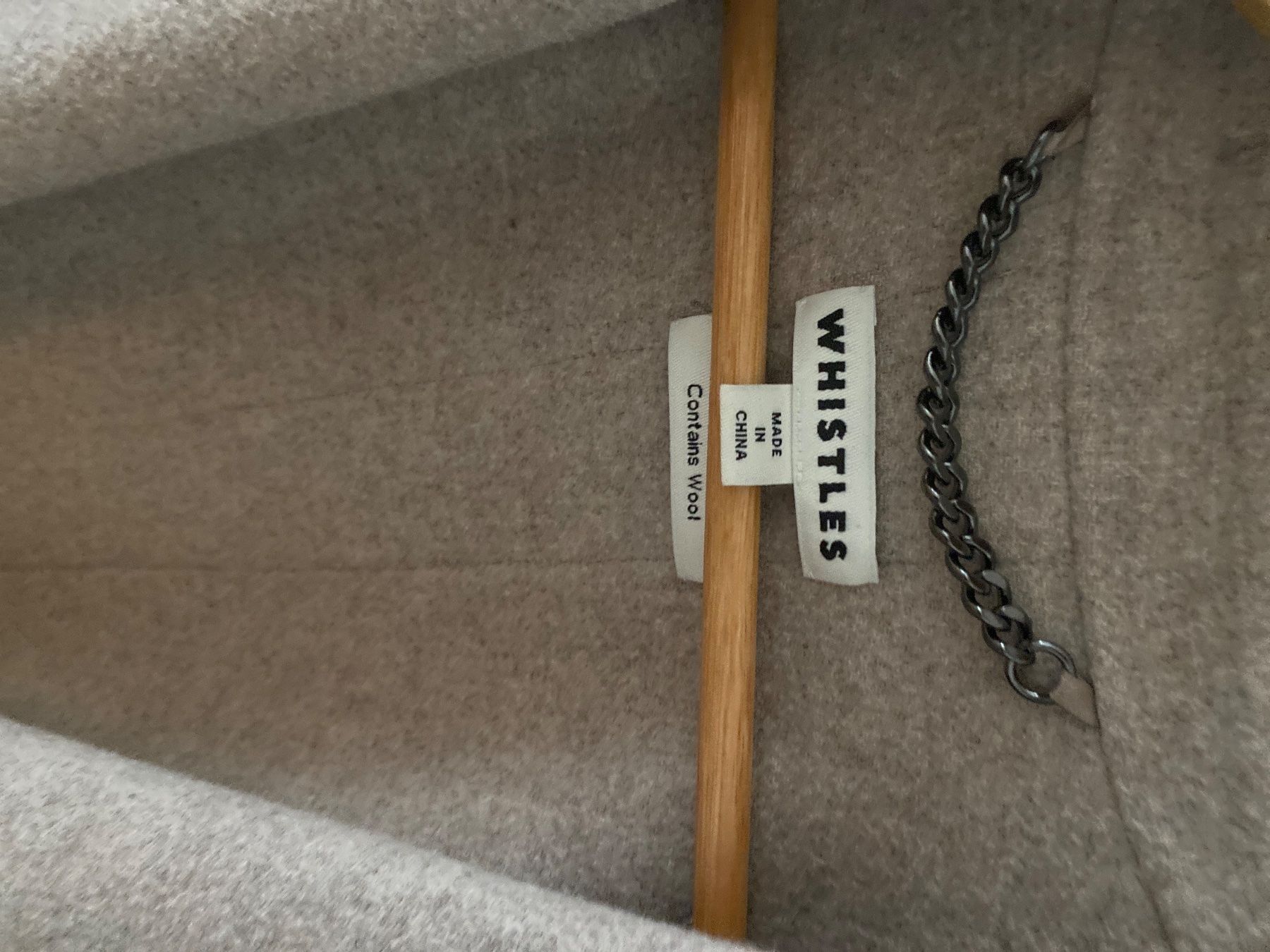 Cappotti: Mantel Whistles beige Fransen neuwertig – Nuovo (secondo la descrizione) da Einsiedeln venduto da csunshine91 1