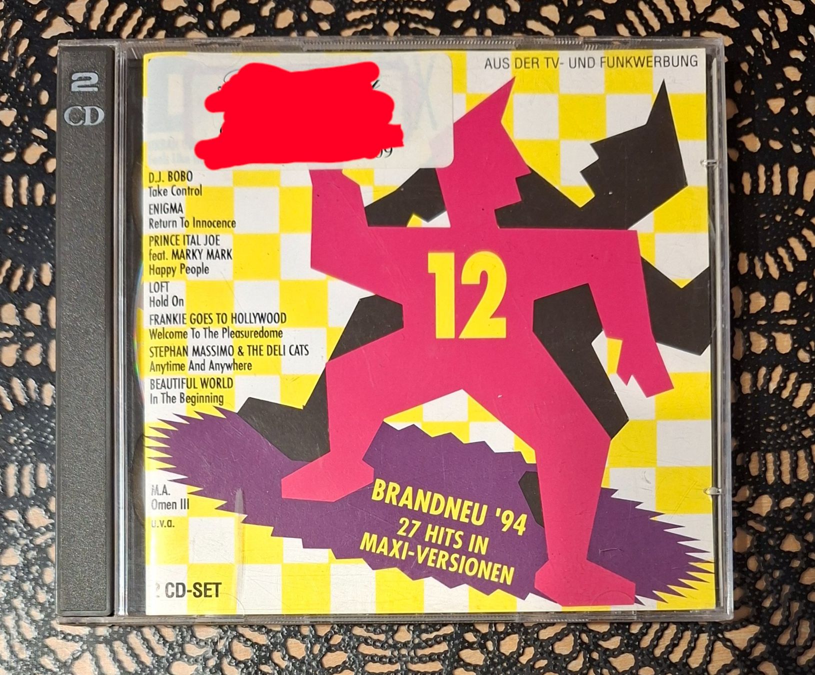 CD: Dance Max 12, Dance Pop Compilation Sampler 2CD 1994 – Usato da Schönenberg TG venduto da Gregolino76