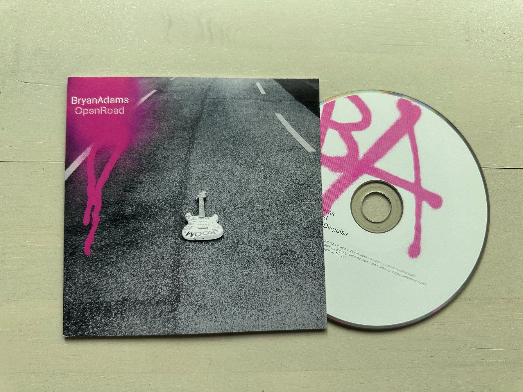 CDs: BRYAN ADAMS  tolle rare Open Road 2tp CD  Kult – Gebraucht aus Basel von Partridge