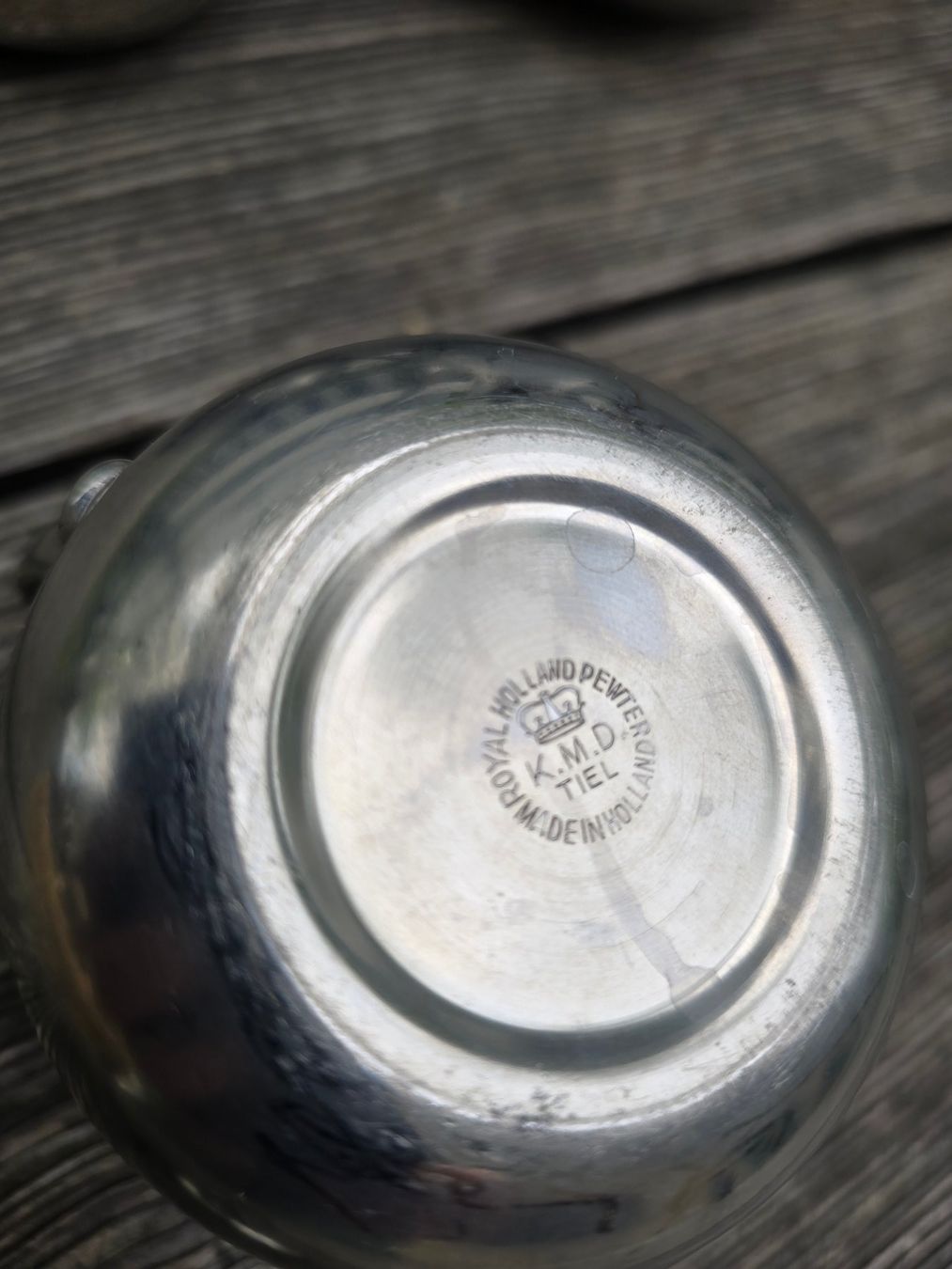 Geschirrsets: Zinn Kaffeeservice Vintage, 3-teilig – Gebraucht aus Romanshorn von Rachacha 4