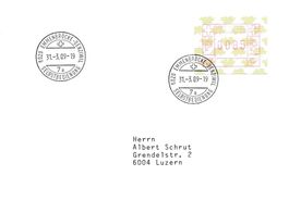 ATM 22 Stempel Selbstbedienung !!! Brief Letzttag