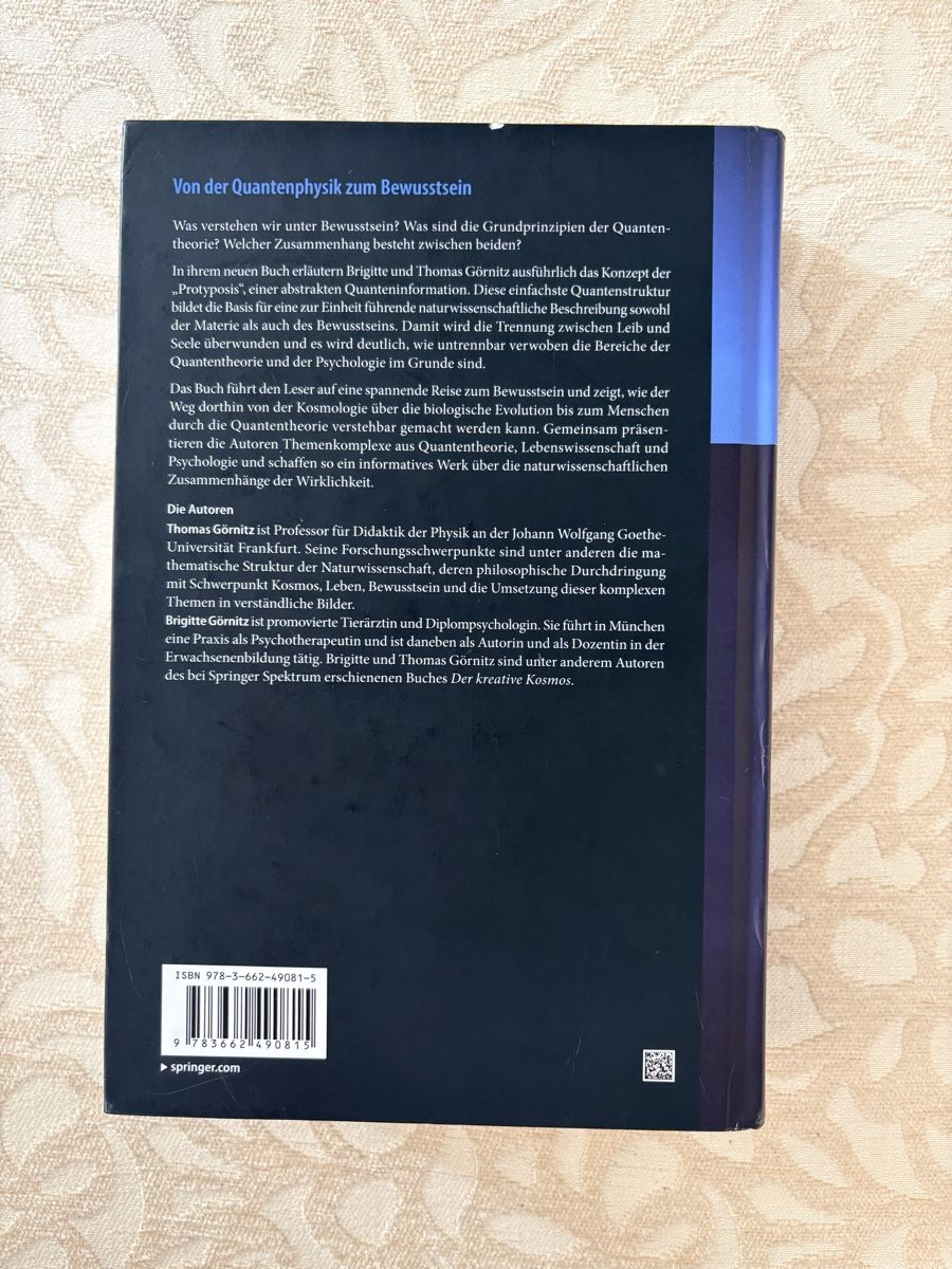 Bücher: Von der Quantenphysik zum Bewusstsein( Kosmos, Geist) – Neu (gemäss Beschreibung) aus Seengen von Matrix2020 1