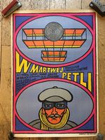 Affiche polonaise originale du film W Martwej Petli (1967)