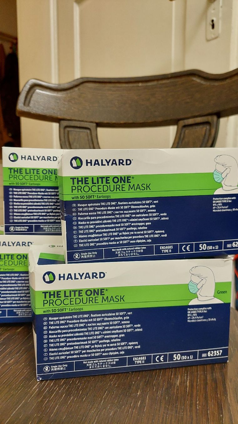 Prodotti per la cura medica: gesichtsmasken/Procedure Mask pro Pck. – Nuovo e nell'imballaggio originale da Basel venduto da O-MEGA 6