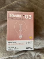 Bebulbs LED Filament G95 E27 7W 3500K neu