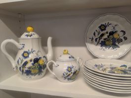 Copeland Spode "Blue Bird" Teeservice