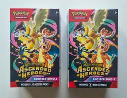 2 Stk. Pokémon Ascended Heroes Booster Bundle OVP (englisch)
