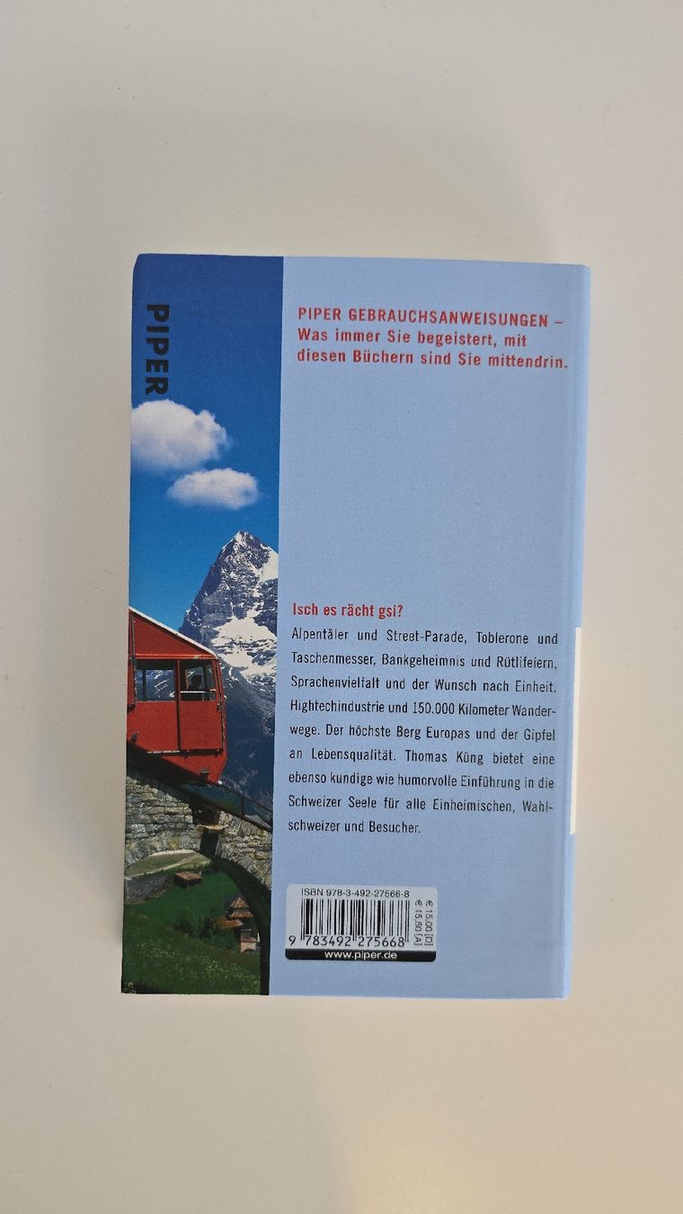 Libri: Buch Gebrauchsanweisung Schweiz – Usato da Buchberg venduto da MaddieF 1