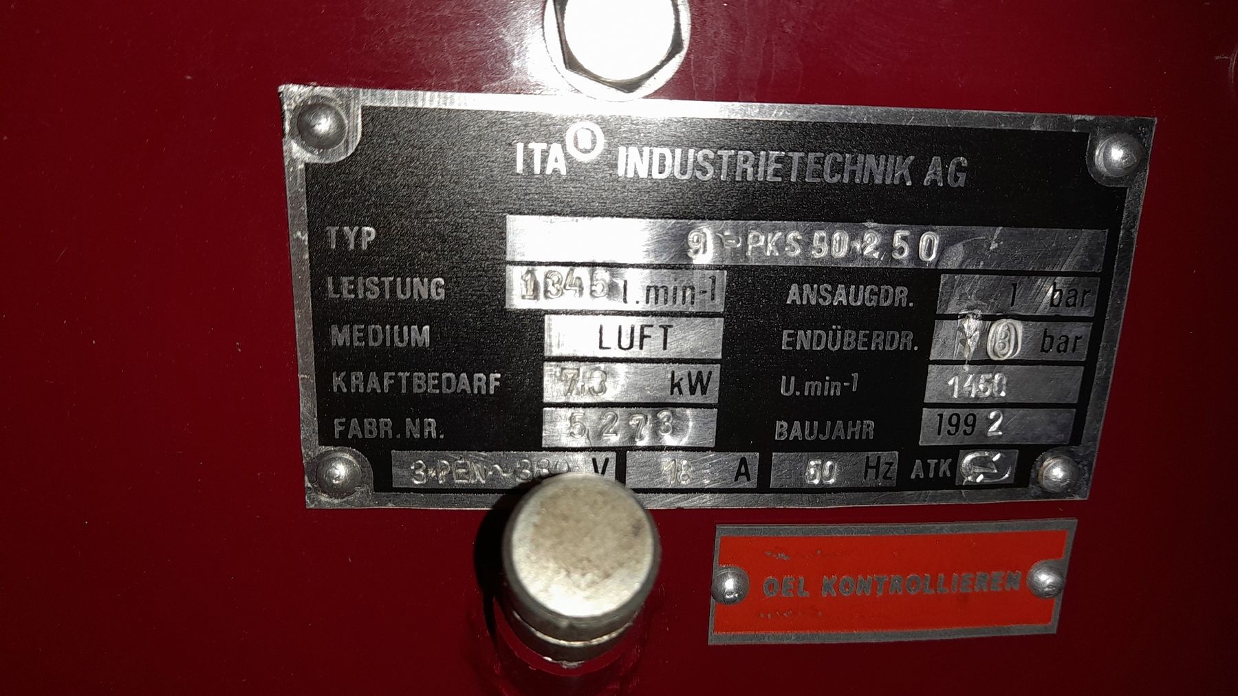 Compressori: Luftkompressor 7.3KW – Nuovo (secondo la descrizione) da Stetten AG venduto da 19487777 1