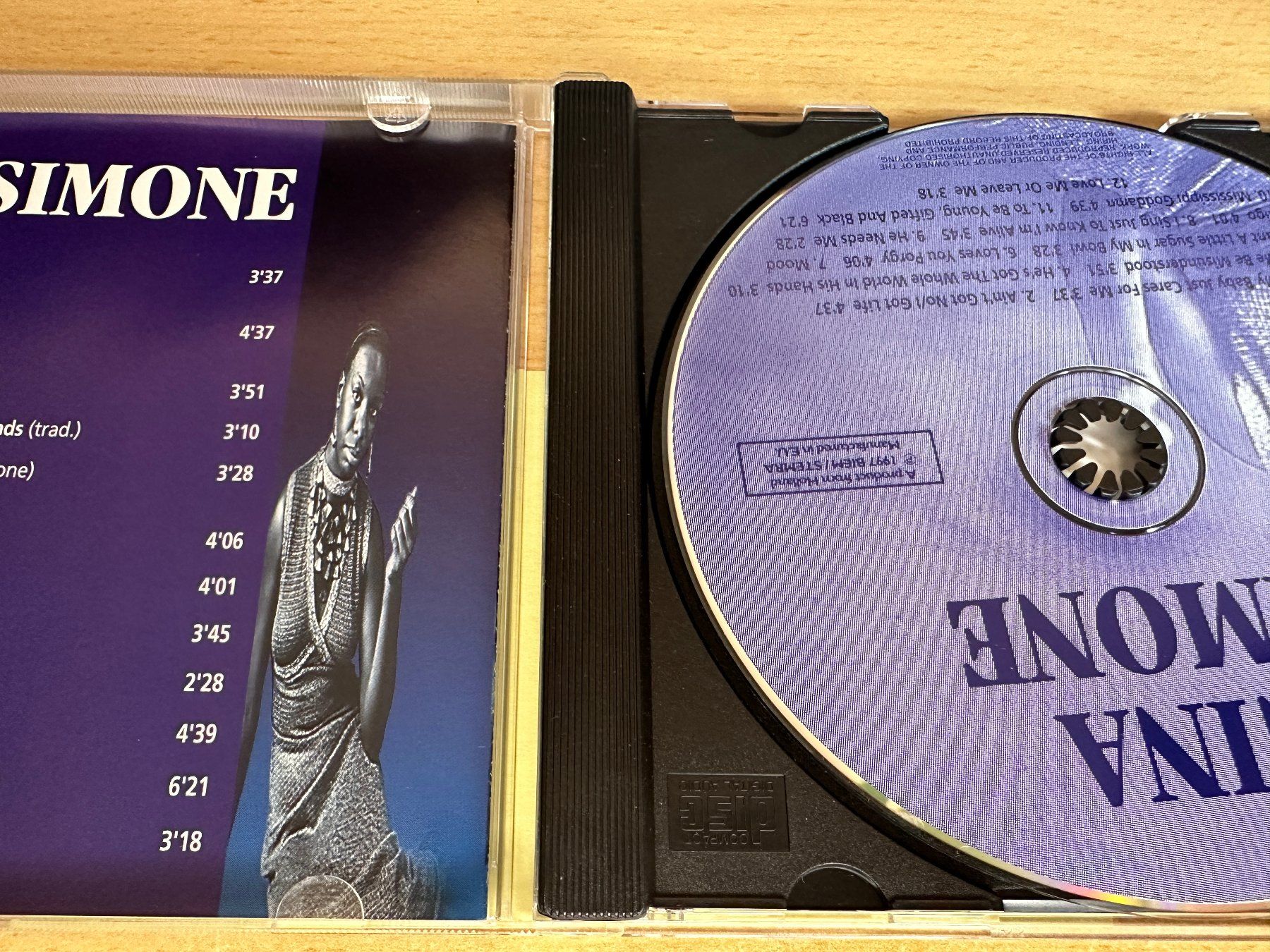 CD: Nina Simone – Nina Simone – Usato da Rikon im Tösstal venduto da Alpenmutz 2