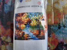 Diamond Painting "Herbstlandschaft" 40x50cm, NEU & OVP