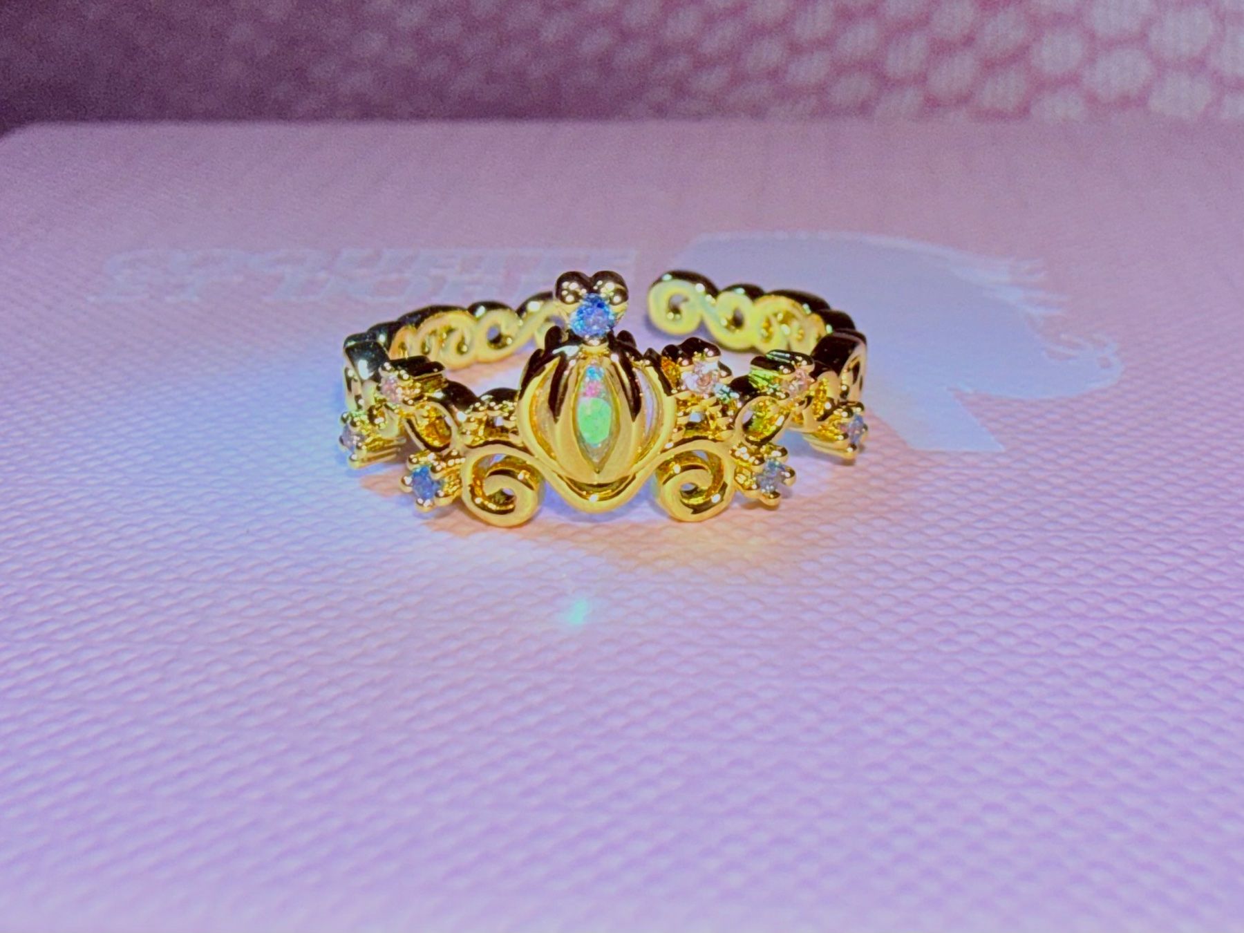 Anelli: Bague Carosse de Cendrillon – Nuovo e nell'imballaggio originale da St-Maurice venduto da Sandrinette123 2
