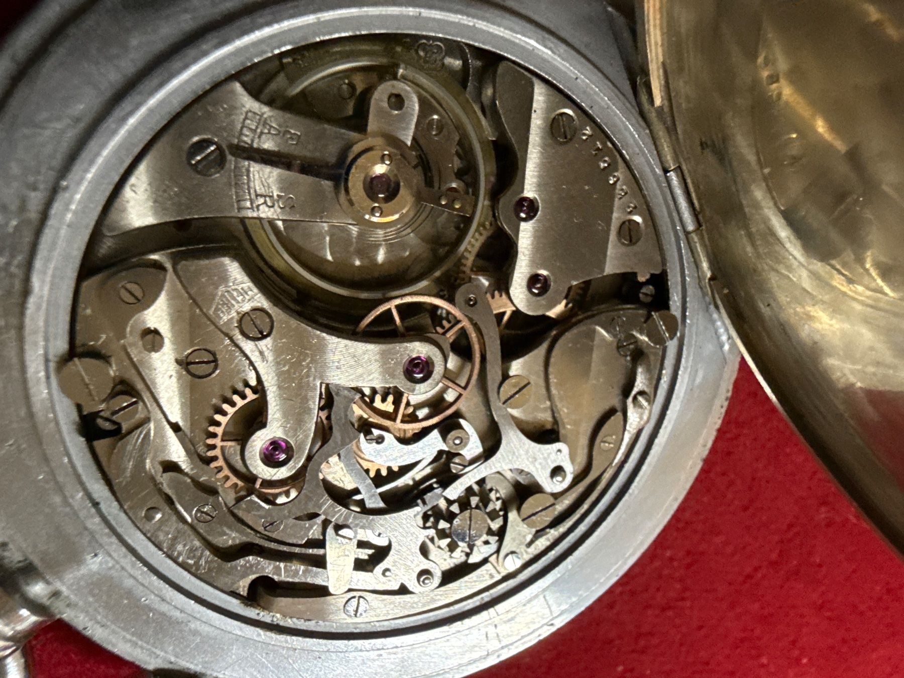 Tag Heuer Uhren: Heuer Stoppuhr 57 mm – Gebraucht aus Pfeffingen von Allhandelklgwatches 3
