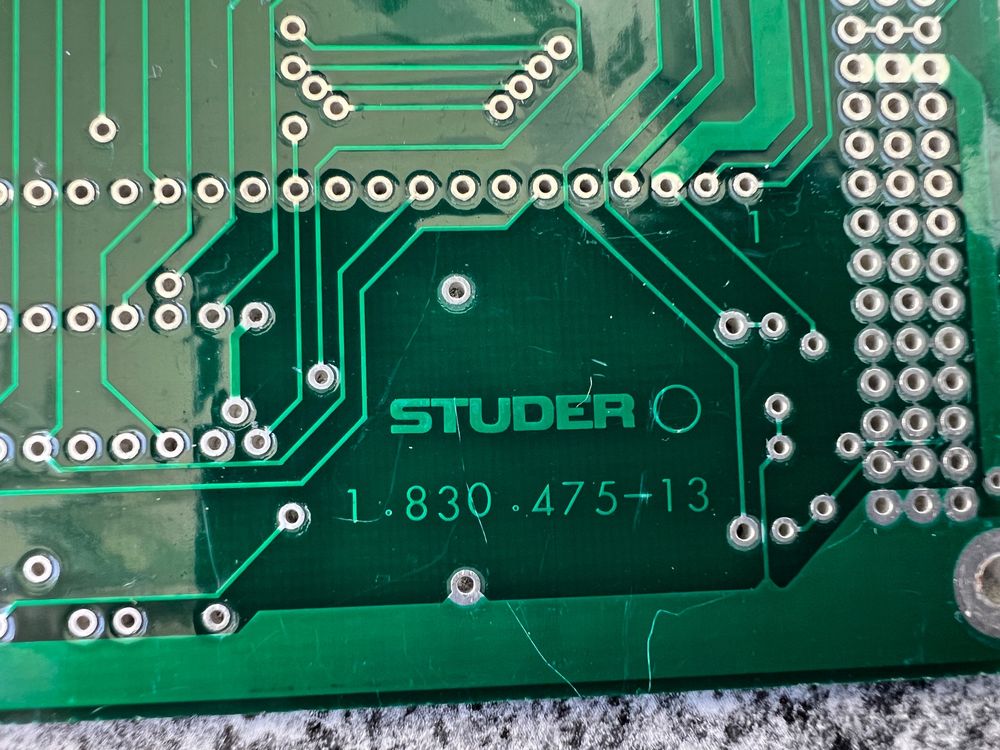 neuen Studer Modulprint unbestückt für Studer Revox Sammler | Kaufen ...