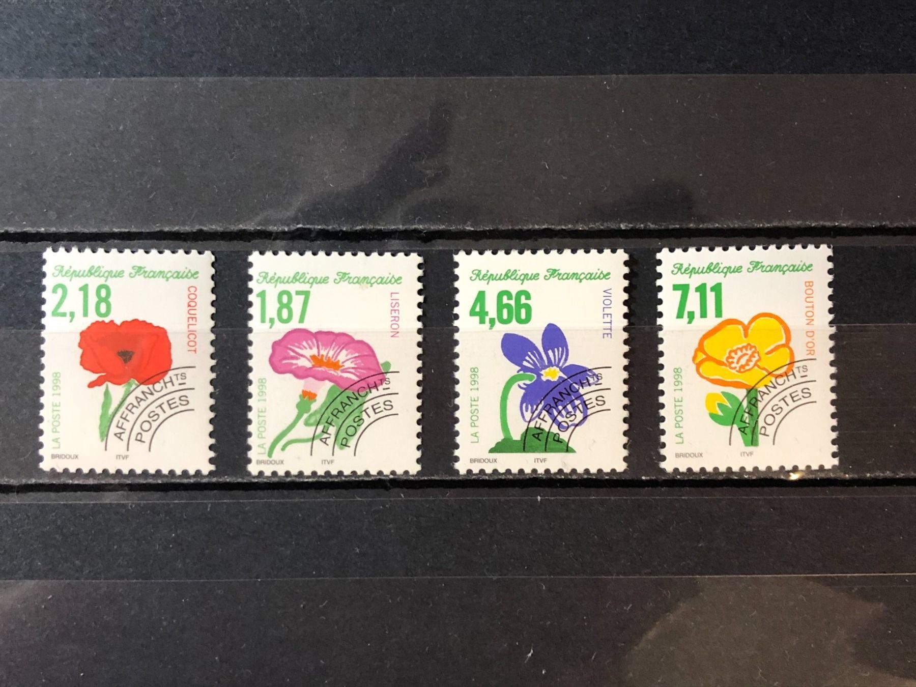 Tutti i francobolli: () Préoblitérés Fleurs Sauvages 1998 Neufs** – Nuovo e nell'imballaggio originale da Lausanne venduto da ffhoud