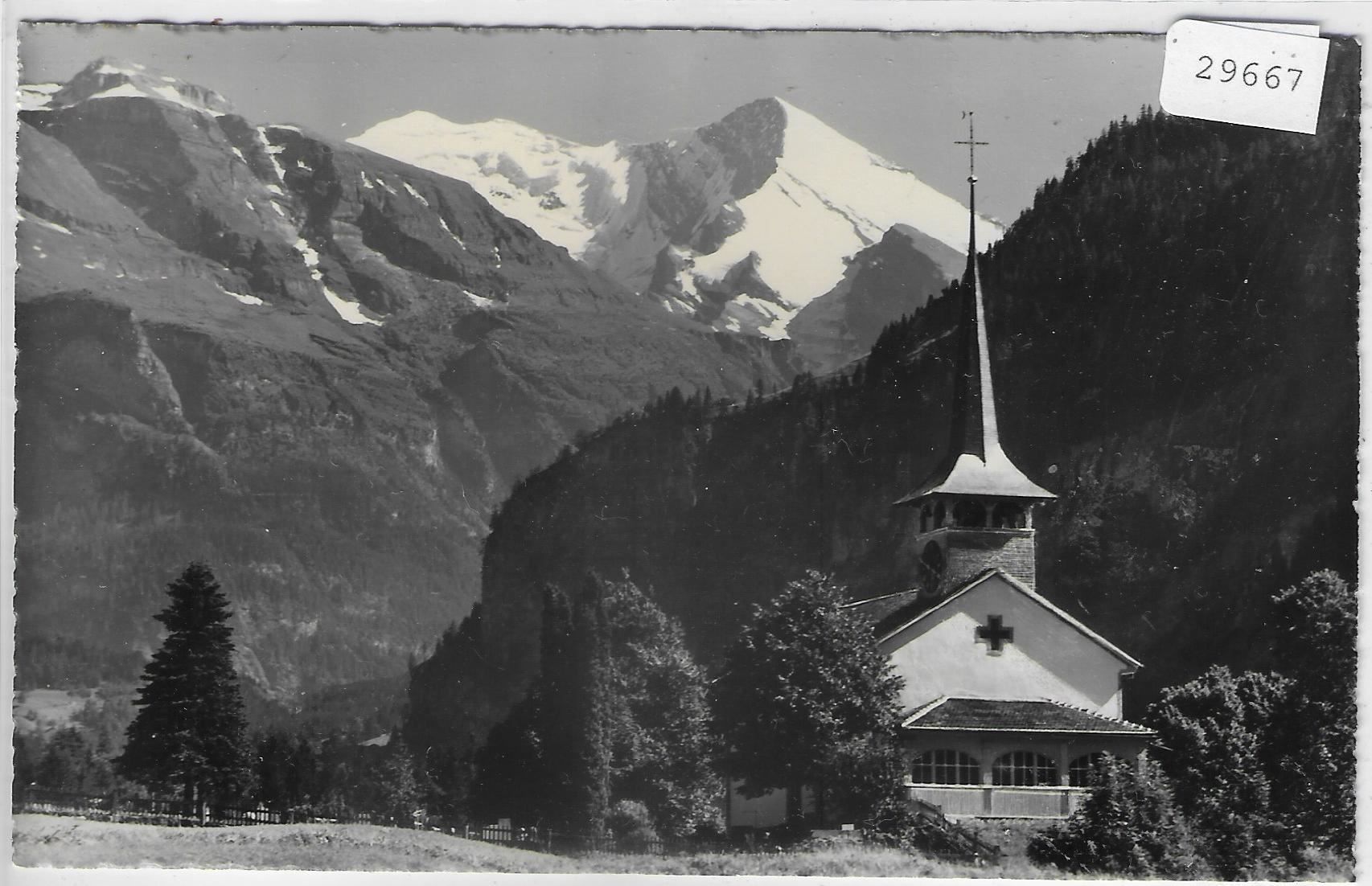 Cartoline postali: Kirche in Kandergrund – Usato da Ettingen venduto da Kartenplanet