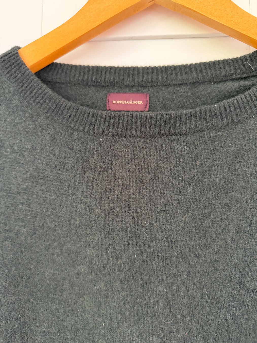 Maglioni & Felpe: Herren Pullover Doppelgänger dunkelgrün Wollpullover – Usato da Buchs SG venduto da VintageHomeCH 2
