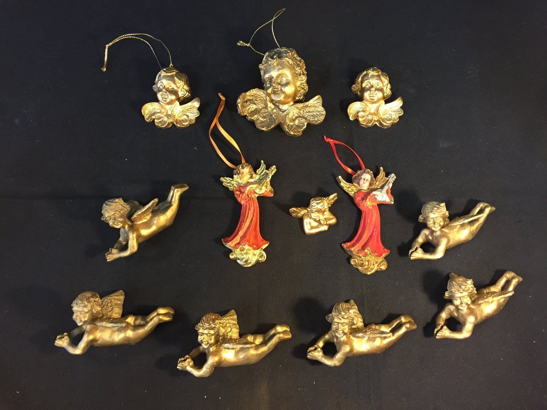 Statuette: Vintage Verschiedene 12 Engelfiguren – Usato da Schaffhausen venduto da sparzone 8