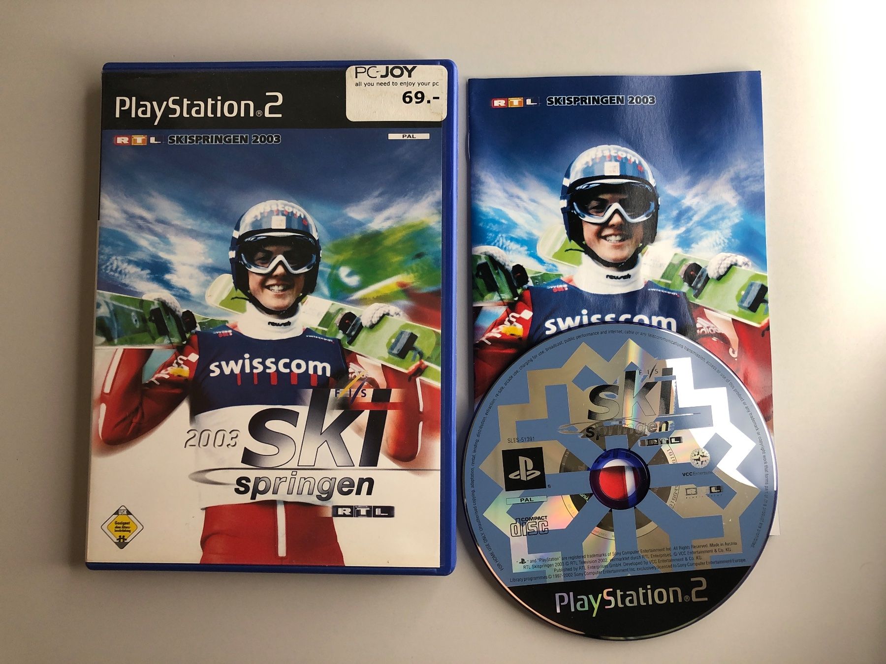 Sony Giochi: RTL Skispringen 2003 - PS2 – Usato da St.gallen venduto da taduz