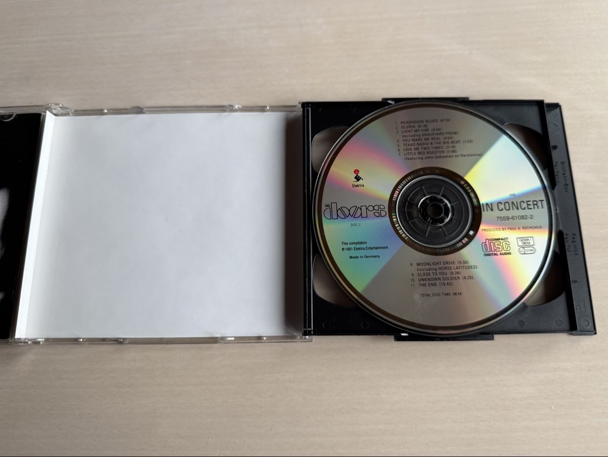 CD: The Doors - In Concert - Doppel CD – Usato da Oberried Brienz venduto da Chyara 3