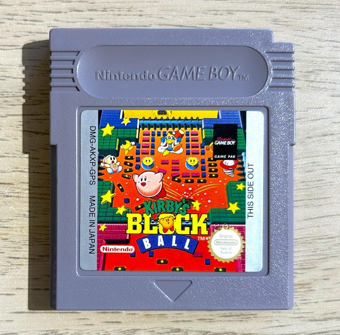 Nintendo Spiele: Kirbys Block Ball Gameboy – Gebraucht aus St. Gallen von Alpine.Arcade