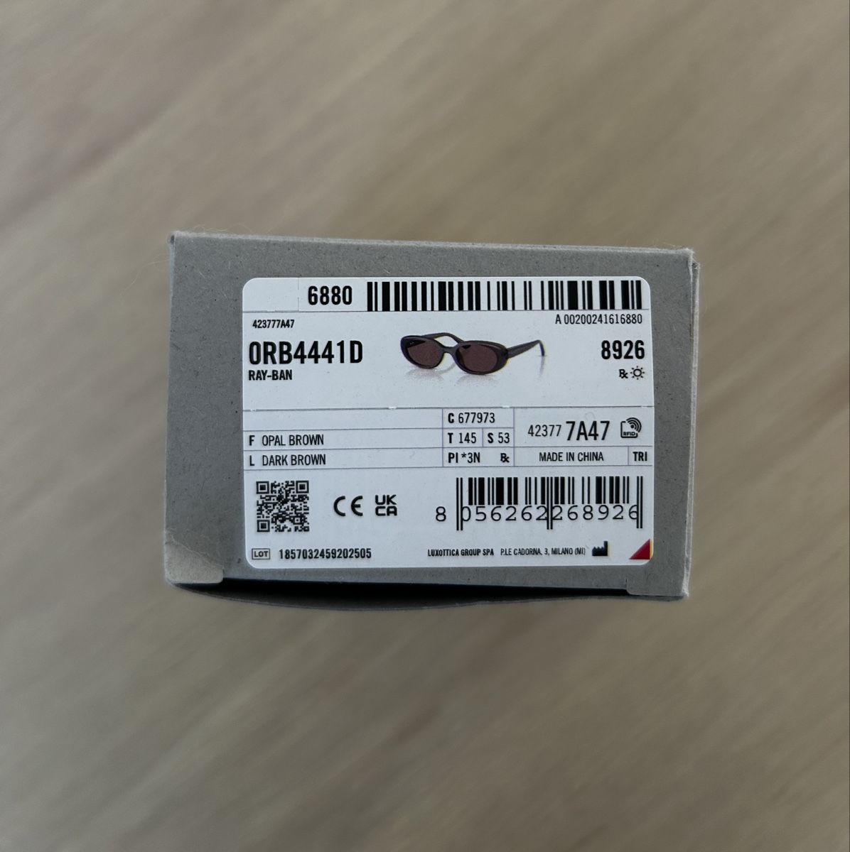 Ray-Ban Occhiali & Lenti: Ray-Ban Sunglasses Opal RB4441D – Nuovo (secondo la descrizione) da Basel venduto da bob_85by 5