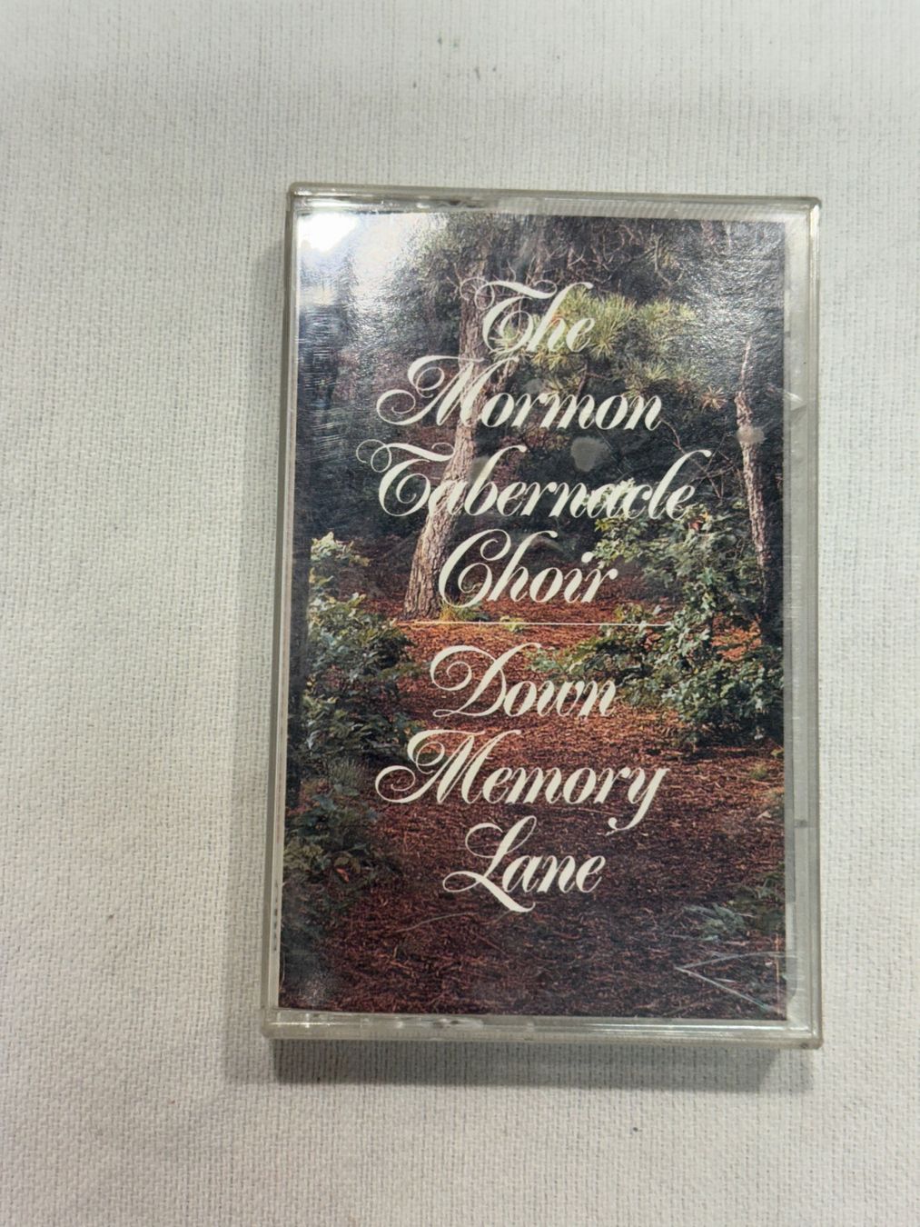 Kompaktkassetten: Cassette The Mormon Tabernacle Choir Down Memory Lane – Gebraucht aus La Chaux-de-Fonds von Marteaux
