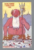 1912, BASEL, 56. EIDG. TURNFEST, OFF. PK.Nr.4, M-0 BASEL