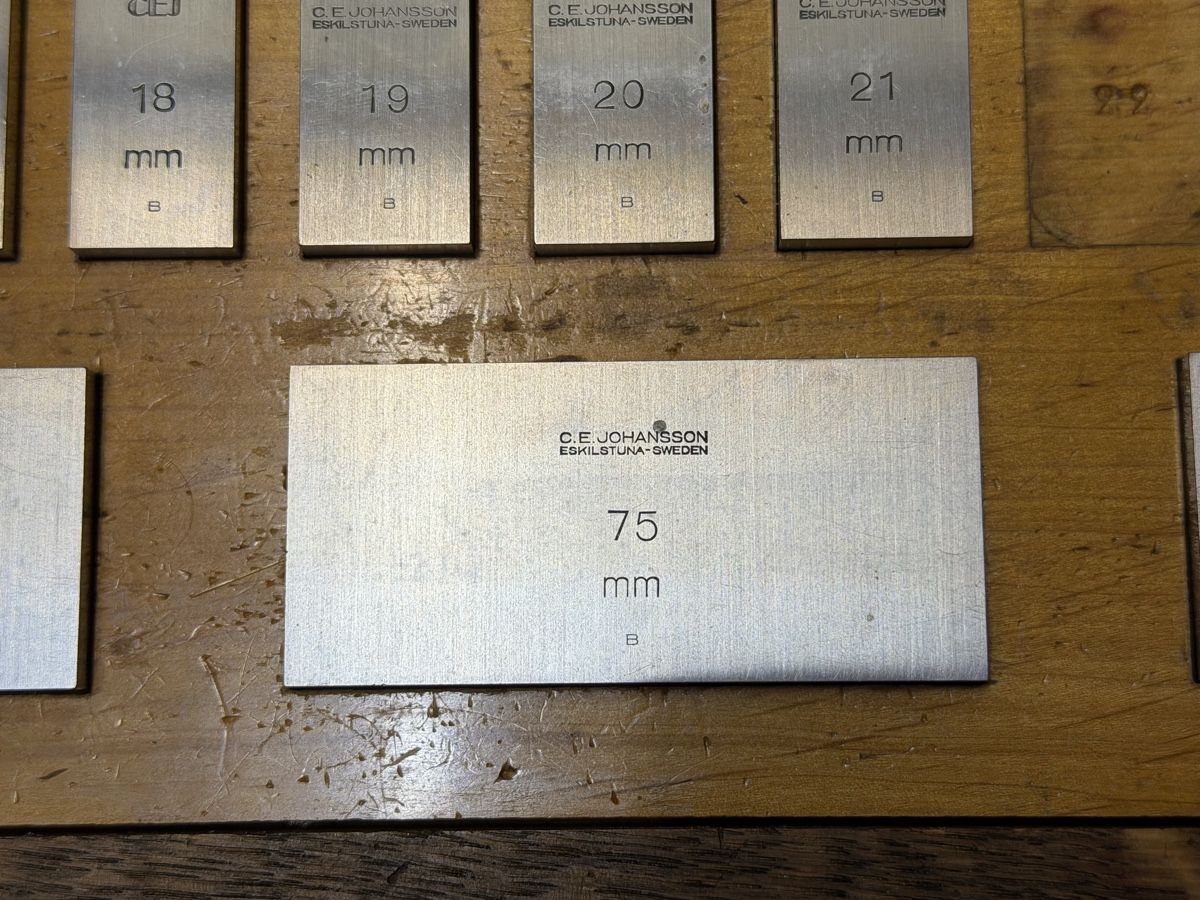 Messen: Jeu de cales étalons acier – Gebraucht aus Bassecourt von DiM7775 8
