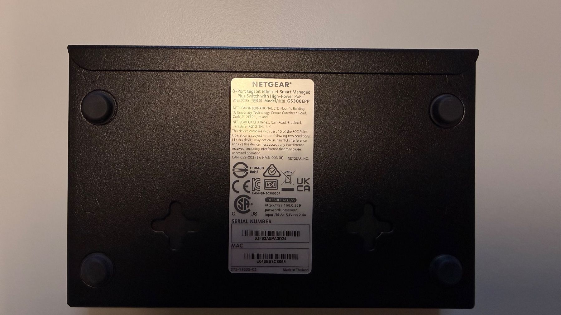 Netgear Hubs & Switches: Netgear GS308 EPP v1 – Gebraucht aus Balsthal von eugenio.rodriguez 1