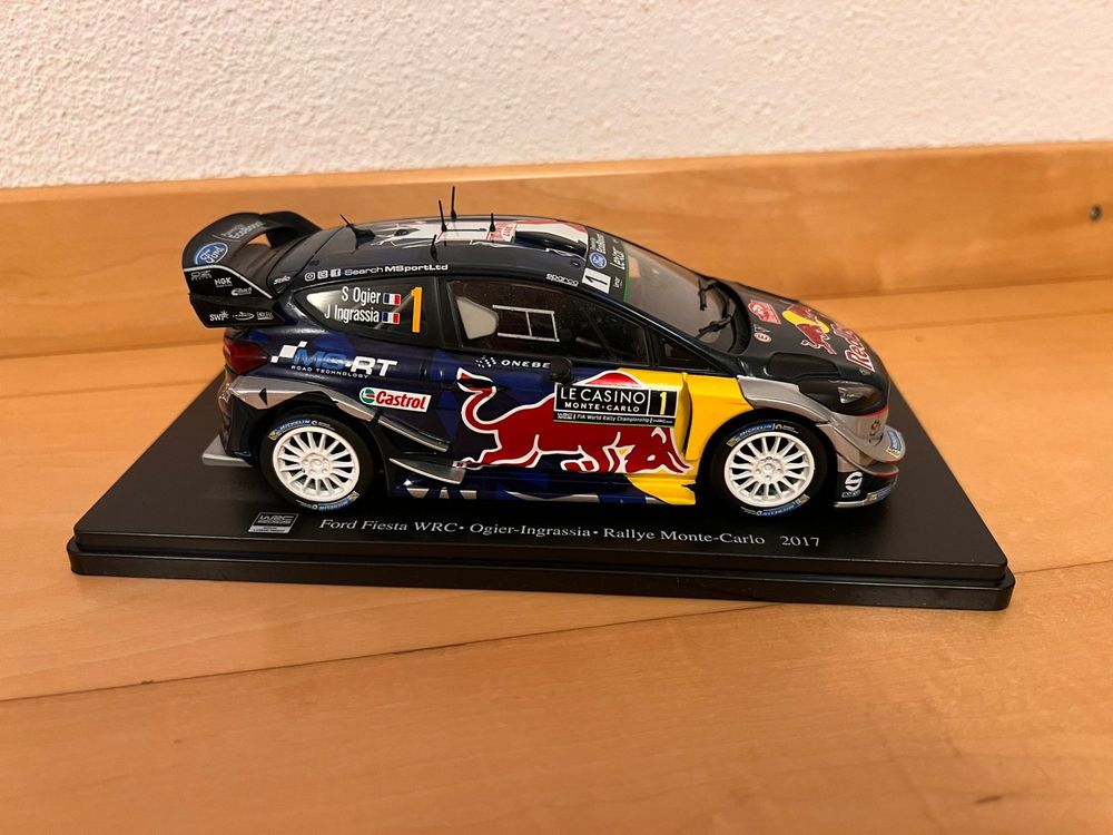Ford Fiesta WRC 1/43 Ixo - Vainqueur Rallye Monte Carlo 2017 #1